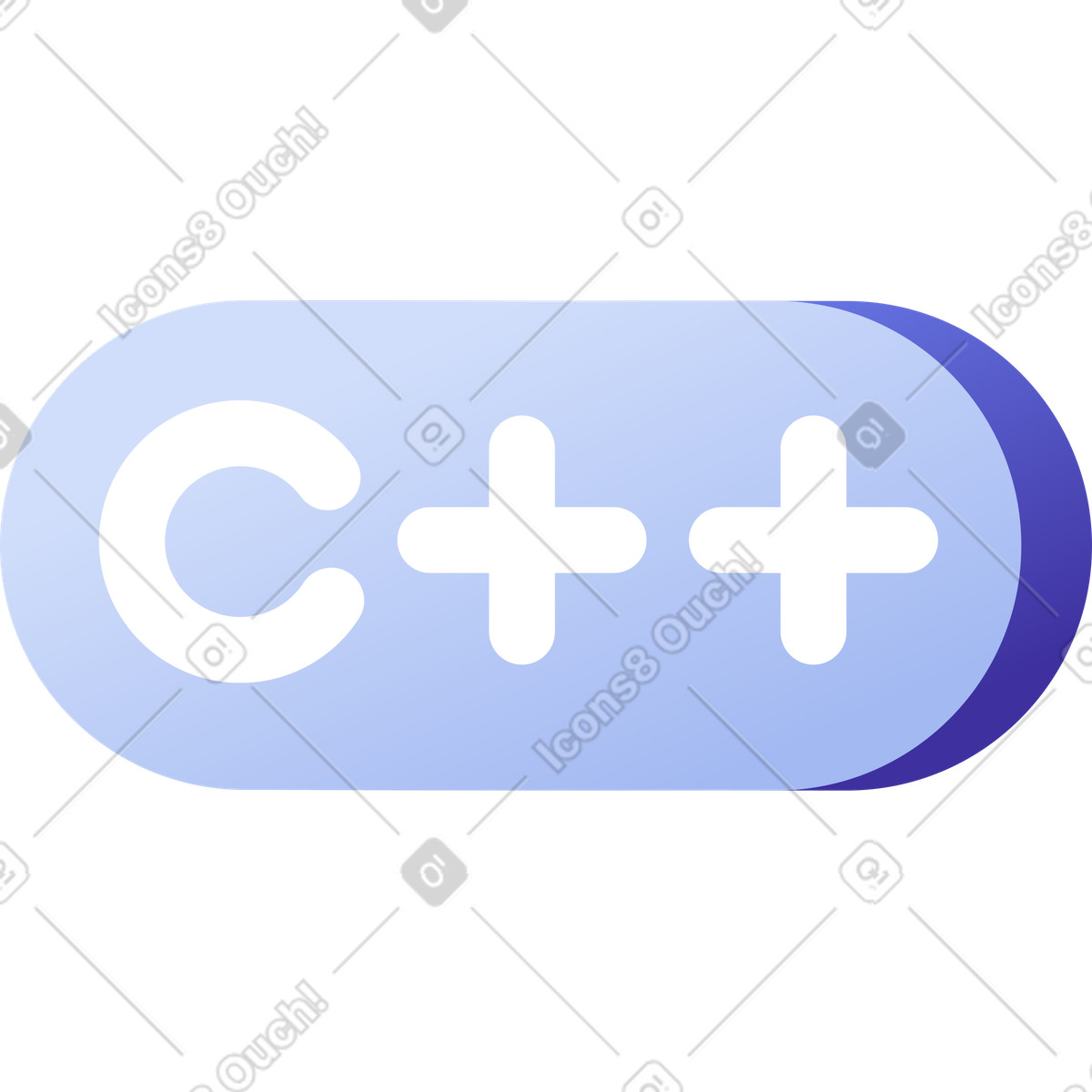 Testo c++ illustrazione in stile Levels scarica in PNG, SVG
