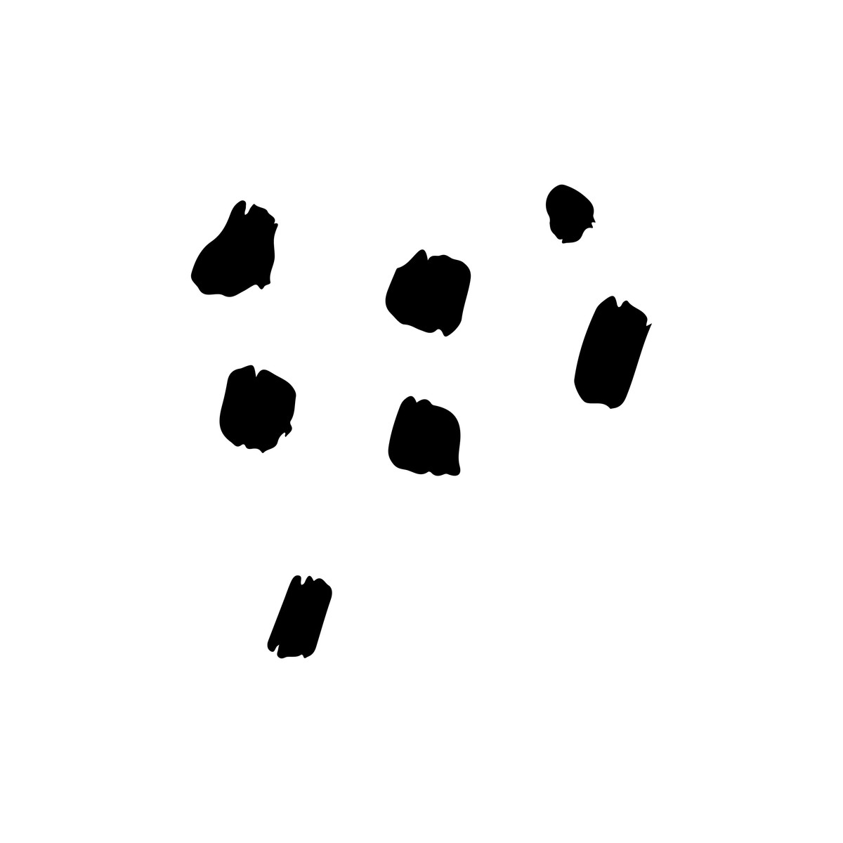 Scribbles animated illustration in GIF, Lottie (JSON), AE