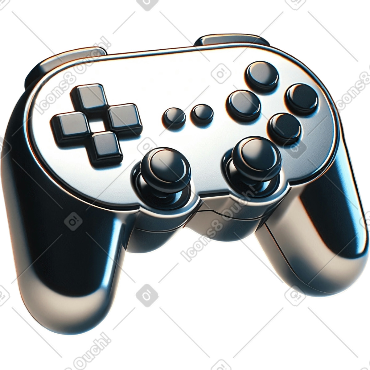 Ilustração de Controle em no estilo 3D Mini para baixar em PNG, SVG