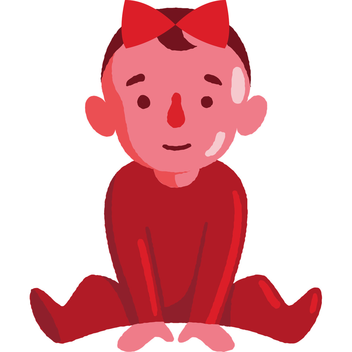 下载 Cherry 风格的 Baby 插画，支持 PNG、SVG 格式