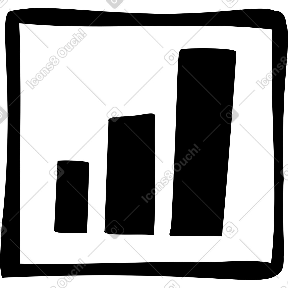 Charts plate illustration in Journal style download in PNG, SVG