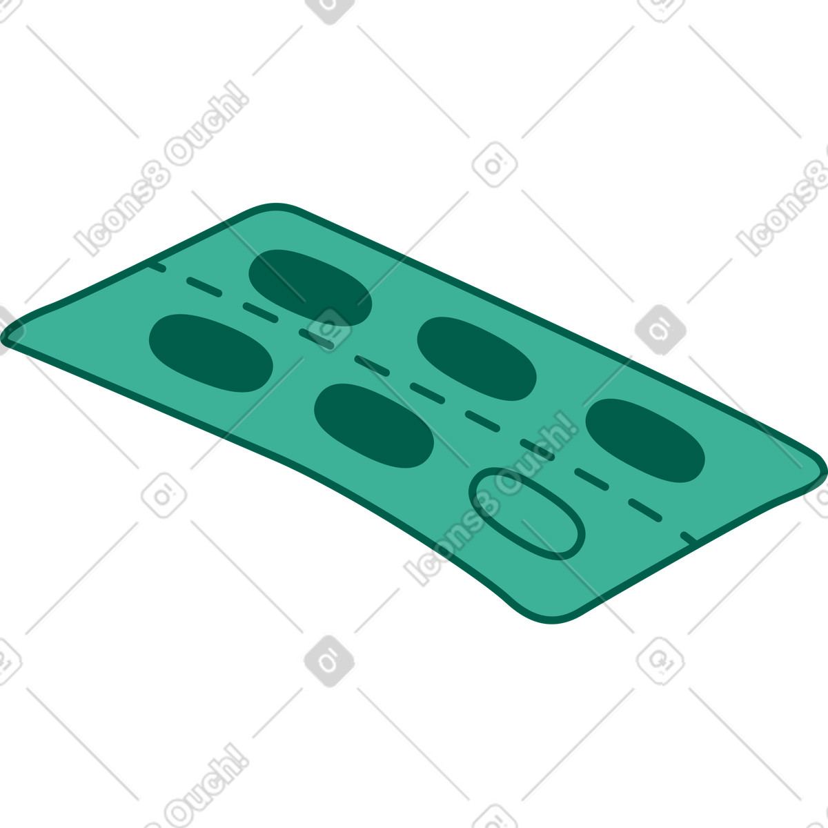 下载 Storyline 风格的 药丸泡罩 插画，支持 PNG、SVG 格式