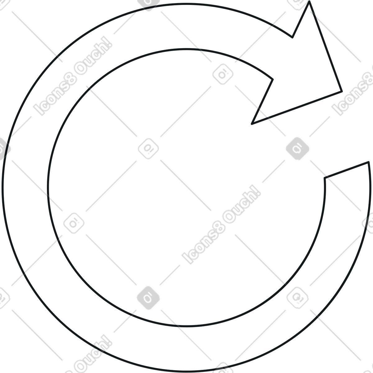 Symbol „aktualisieren“-Illustration im Midnight-Stil als Download in PNG, SVG