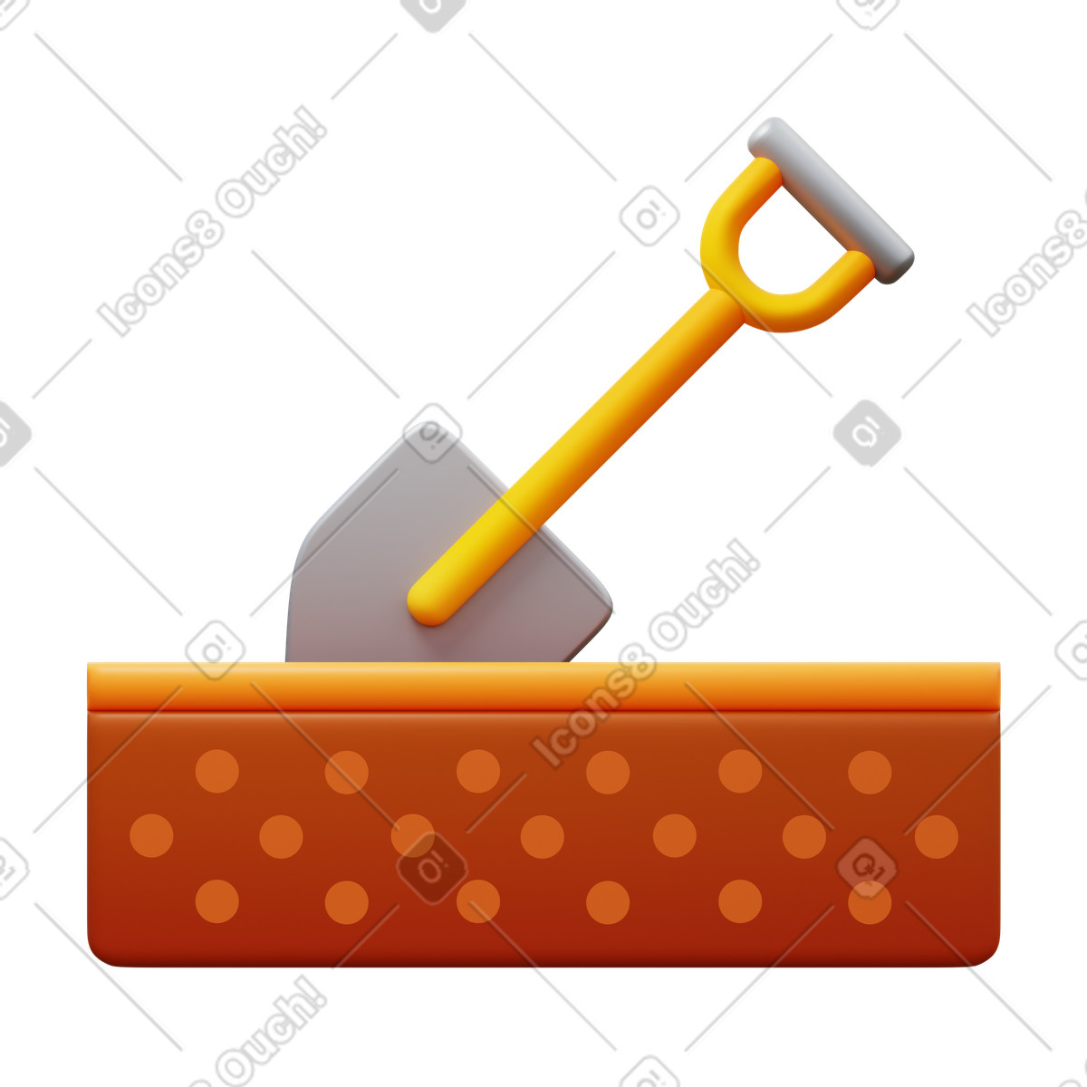 Ground illustration in PNG, SVG