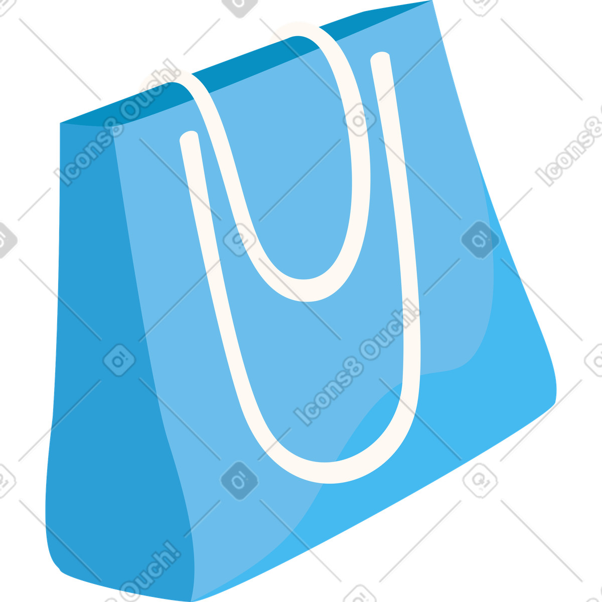 Ilustração de Bolsa praia em no estilo Vivid para baixar em PNG, SVG