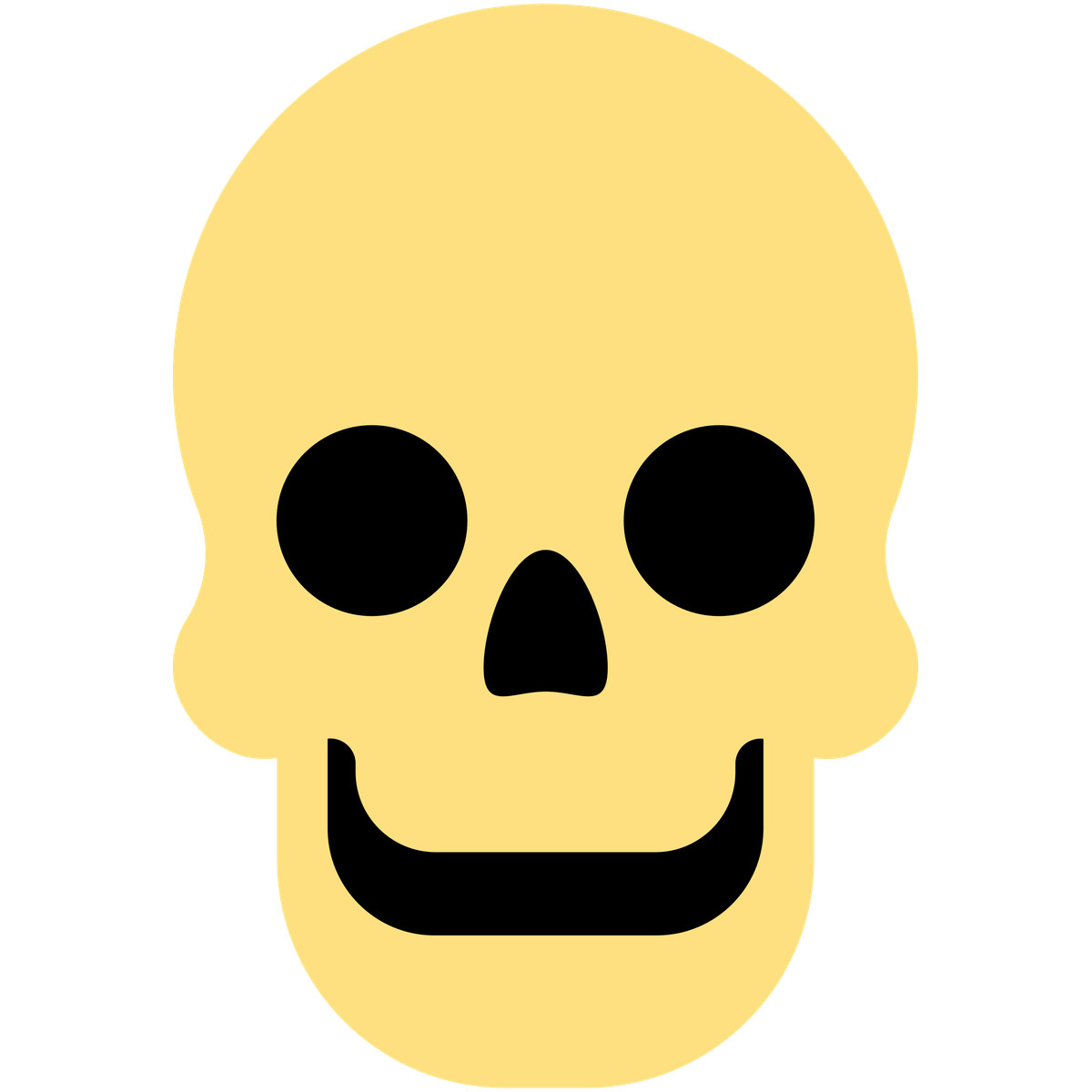 Fogg スタイルの Skull のイラストをPNG、SVG形式でダウンロード