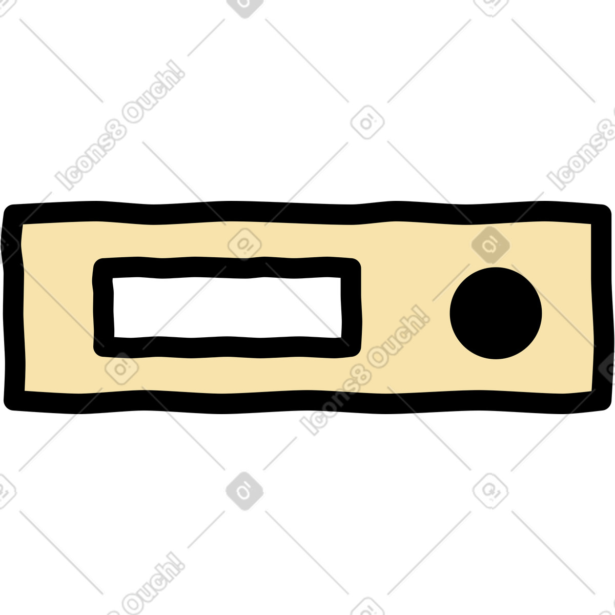 Ilustração de Pasta em no estilo Notes para baixar em PNG, SVG