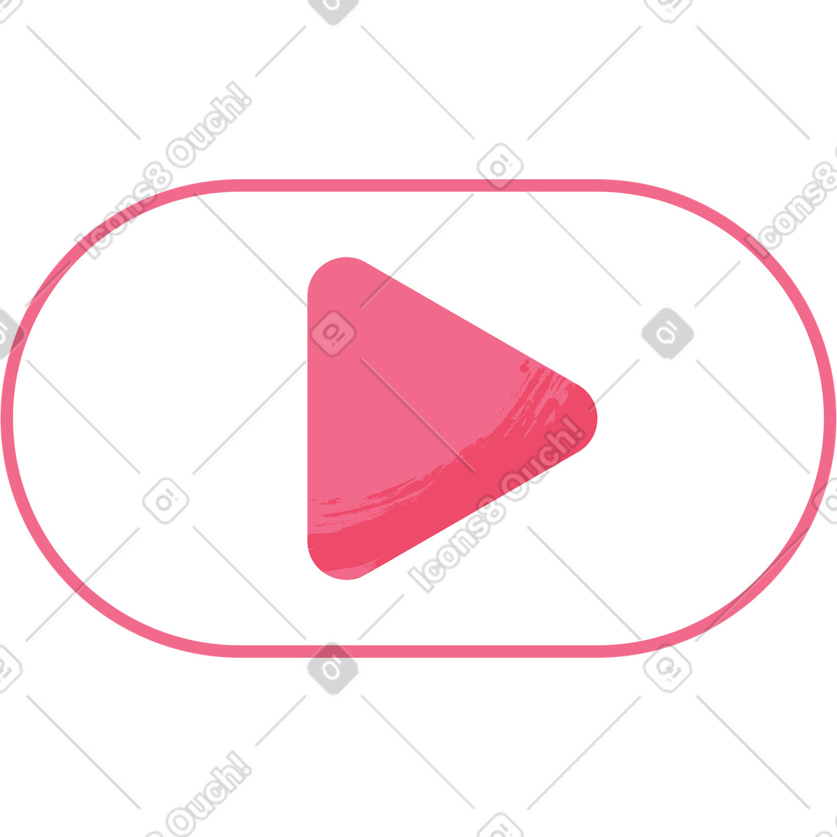 Zeichen spielen-Illustration im Juicy-Stil als Download in PNG, SVG