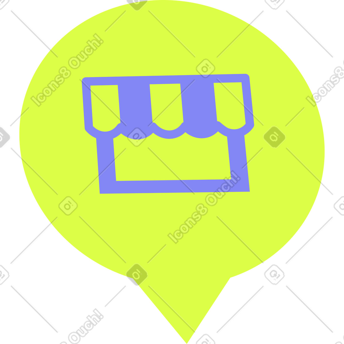 Bubble illustration in Glow style download in PNG, SVG