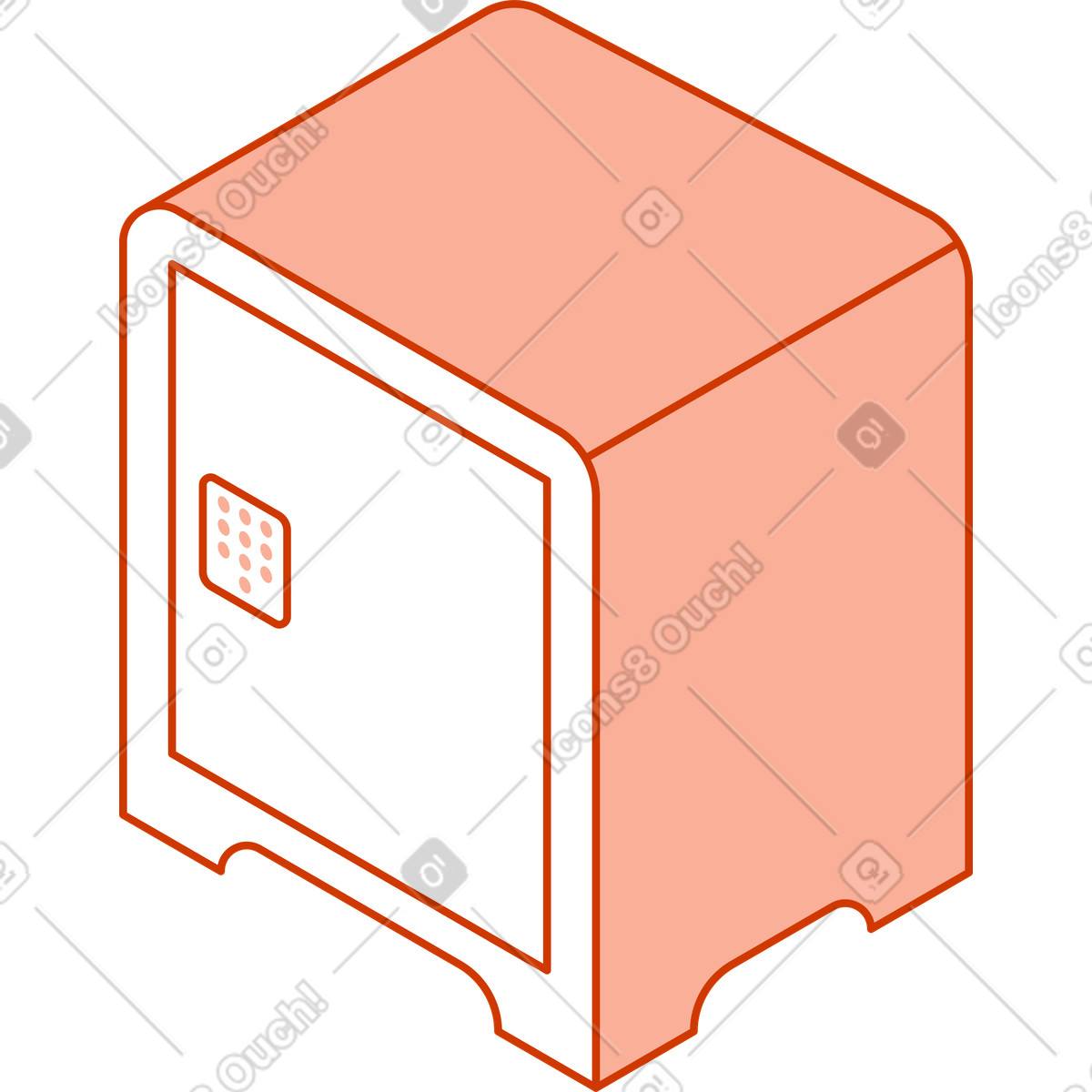 Ilustração de Seguro em no estilo Natty para baixar em PNG, SVG