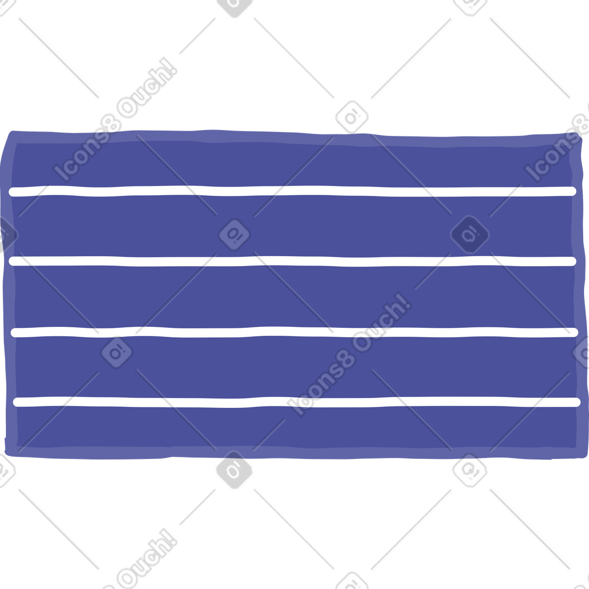Ilustración Cuerpo en estilo Stripy a descargar en PNG y SVG