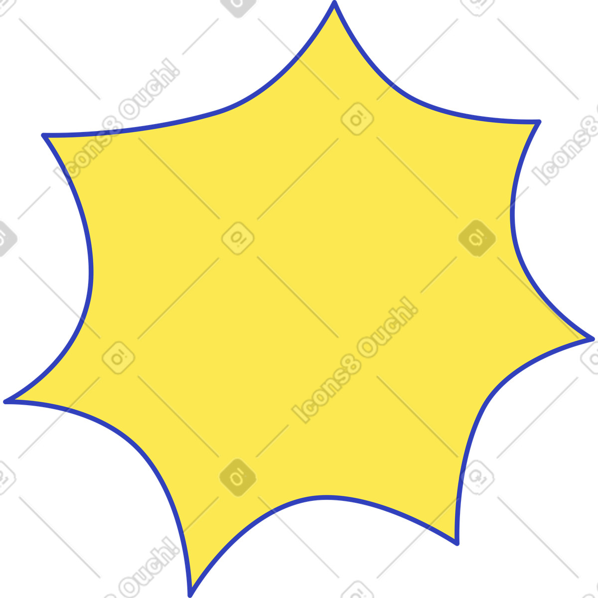 Frame illustration in Eyeful style download in PNG, SVG