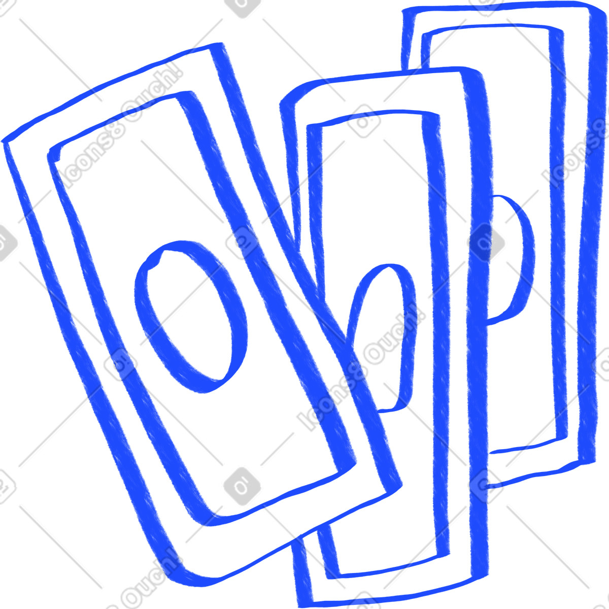 下载 Quirky 风格的 Banknotes 插画，支持 PNG、SVG 格式