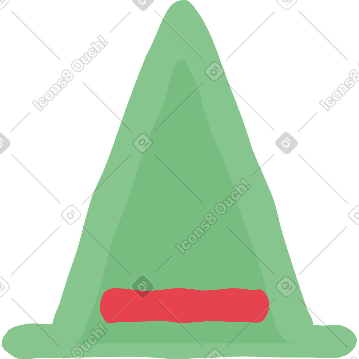 Illustration A dans le style Stripy à télécharger aux formats PNG, SVG