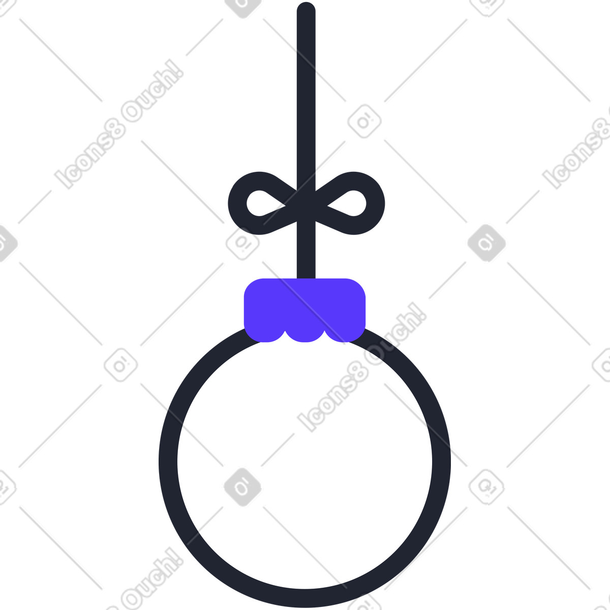 Ilustração de Bola natal em no estilo Pablita para baixar em PNG, SVG
