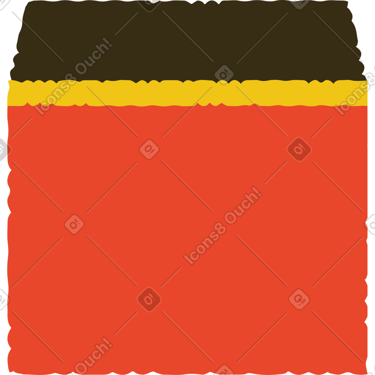 Illustration Supporter dans le style Bermuda à télécharger aux formats PNG, SVG