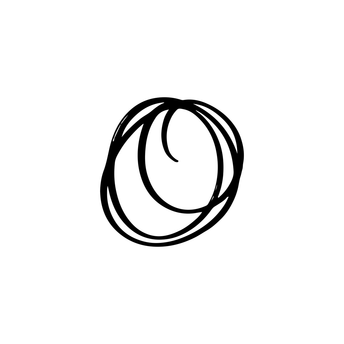 Scribbles illustration in PNG, SVG