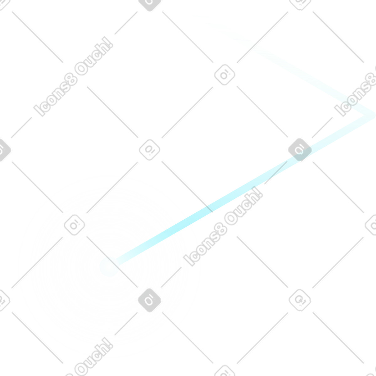 Linea traslucida con luce illustrazione in stile Quantum scarica in PNG, SVG