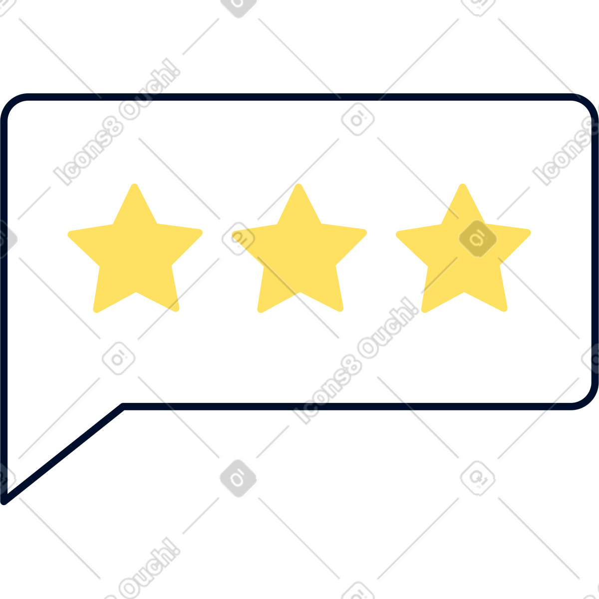 Blase mit sternen-Illustration im Teal-Stil als Download in PNG, SVG