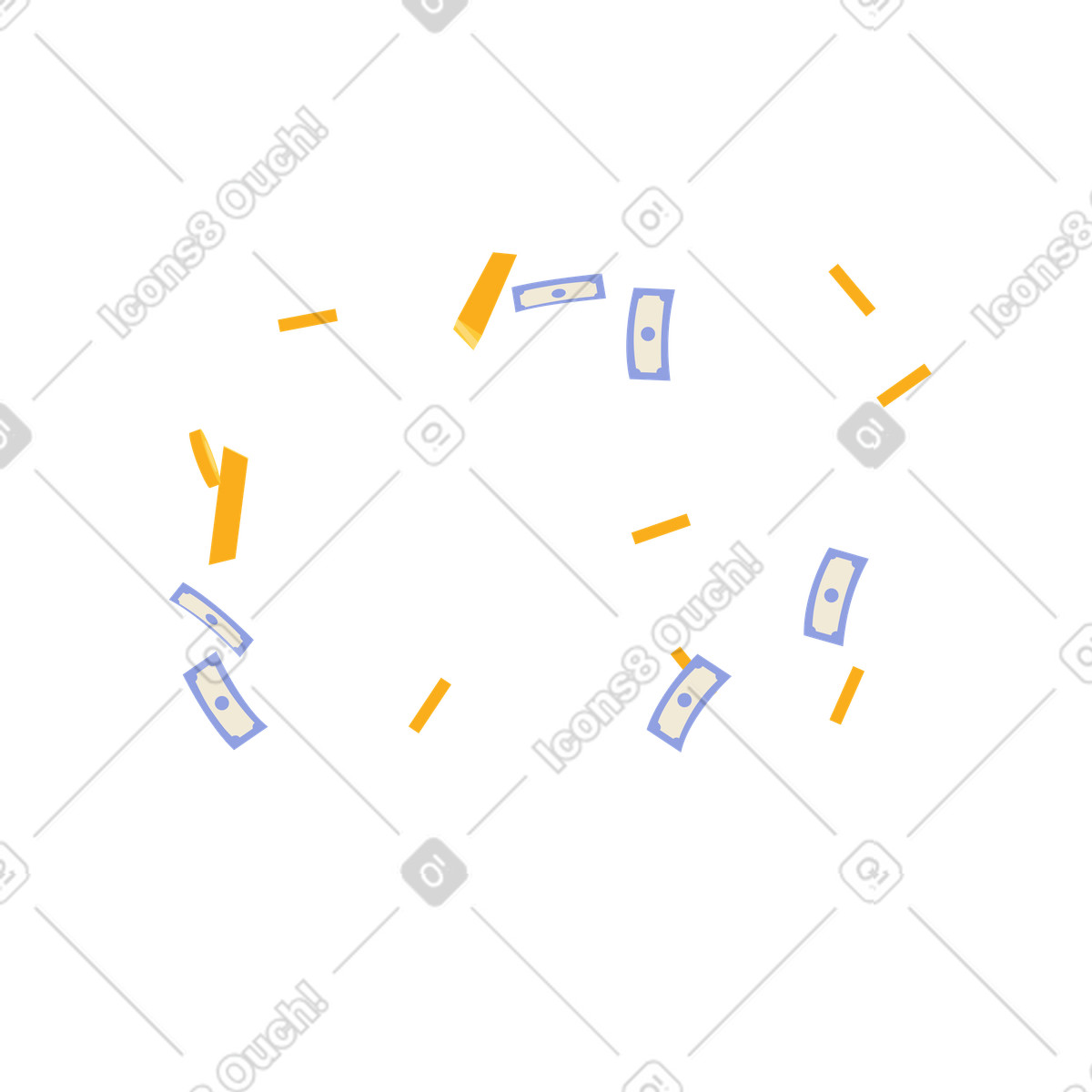下载 Juicy 风格的 资金流 插画，支持 PNG、SVG 格式