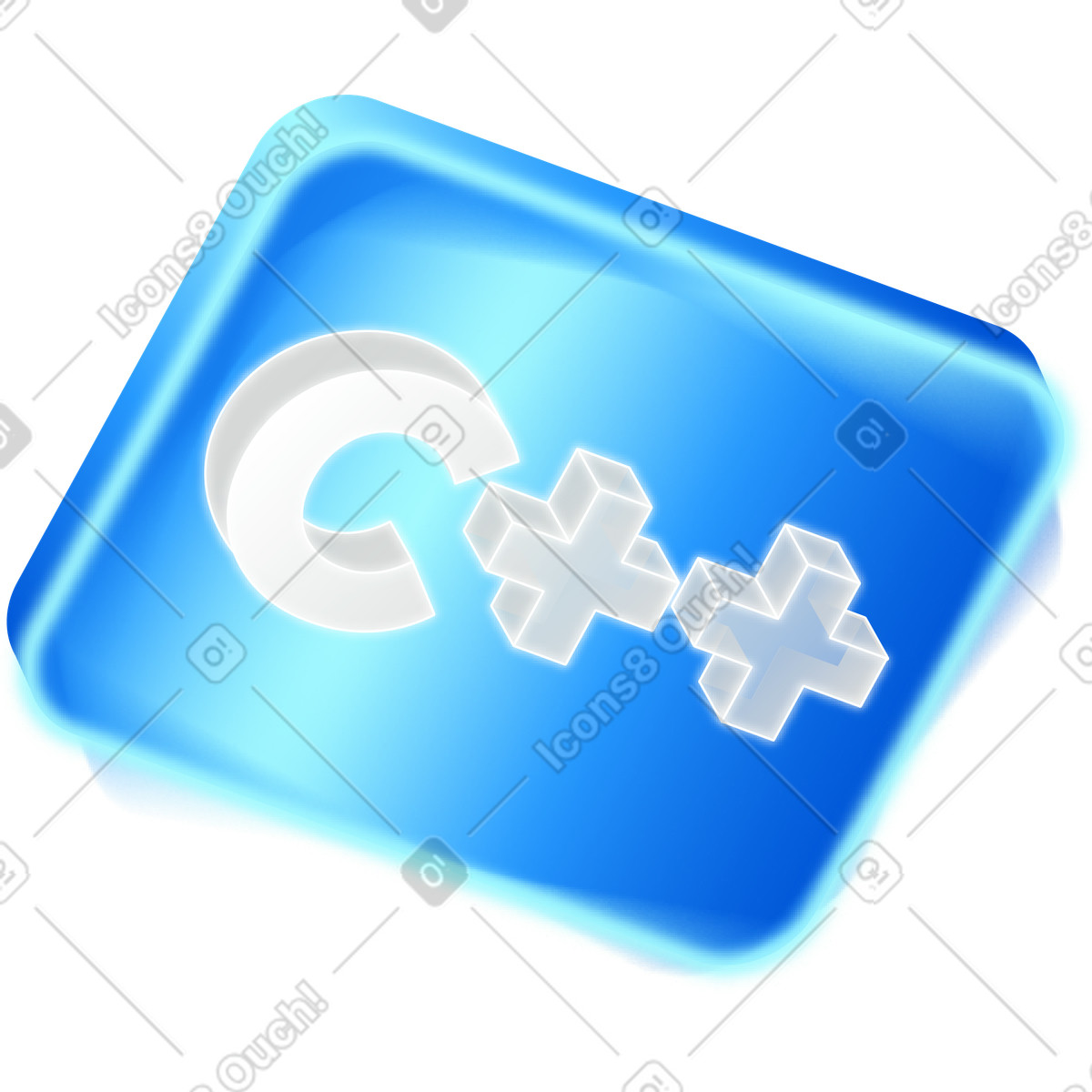 C++ sign illustration in PNG, SVG