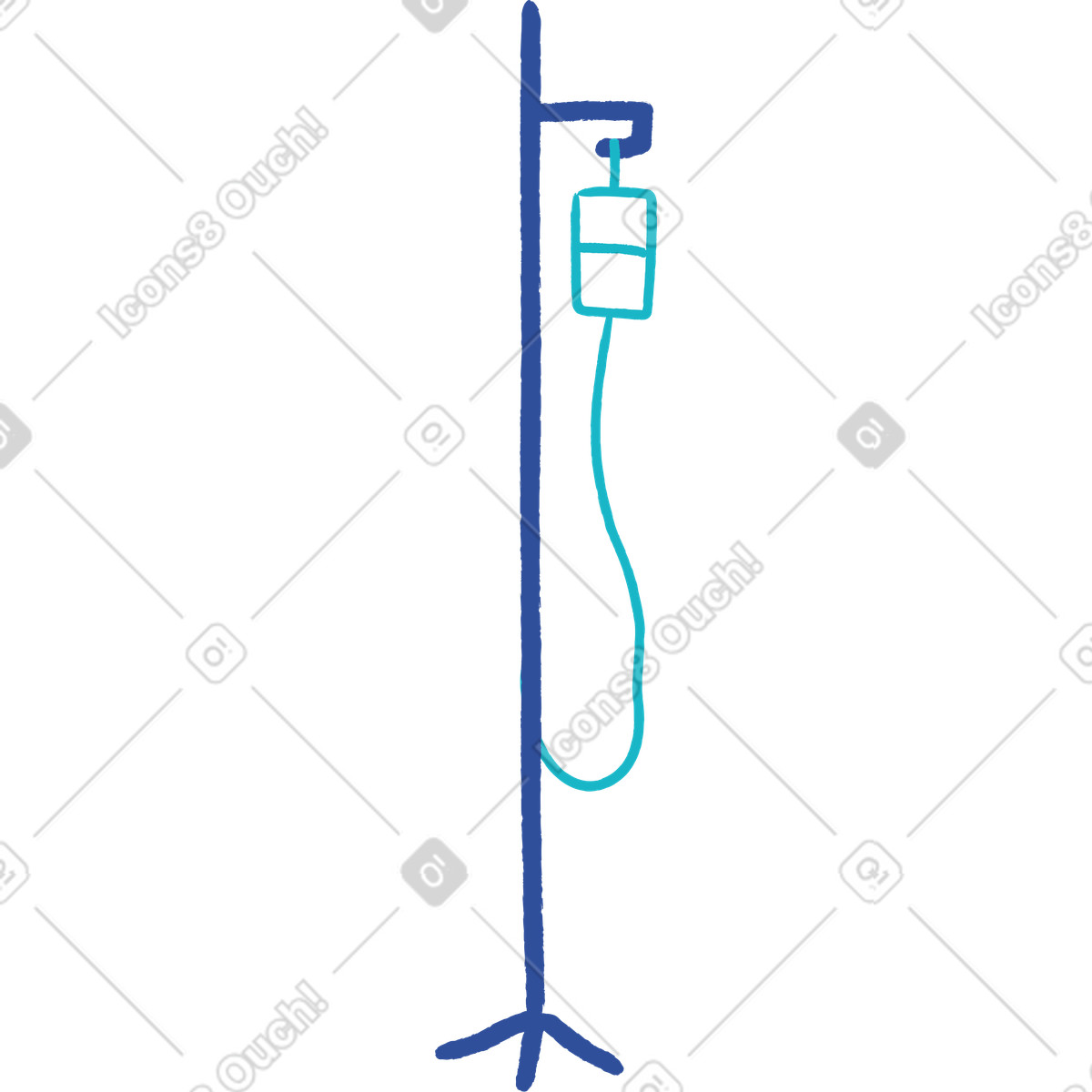 Fallen-Illustration im Lime-Stil als Download in PNG, SVG