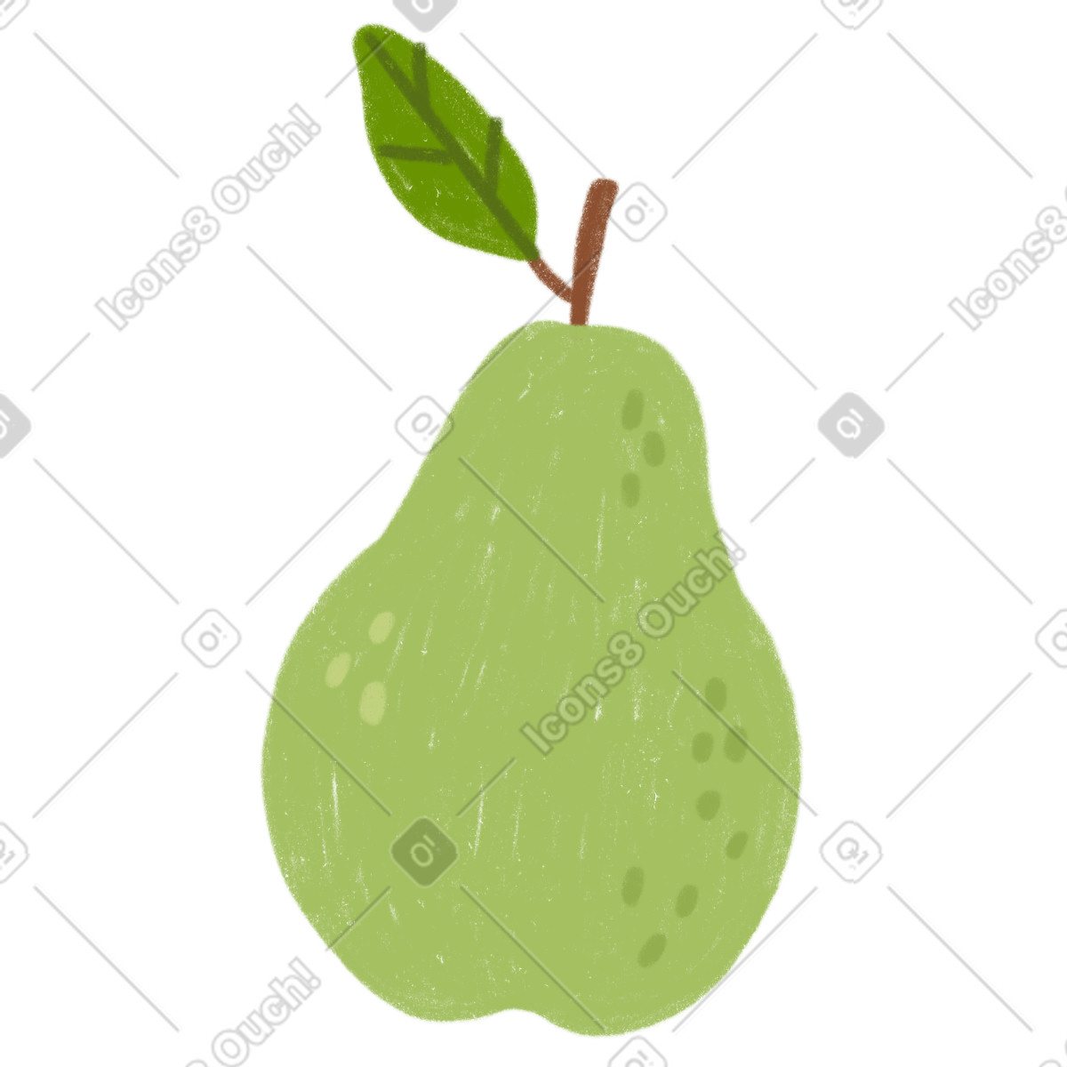 下载 Cozy 风格的 Pear 插画，支持 PNG、SVG 格式