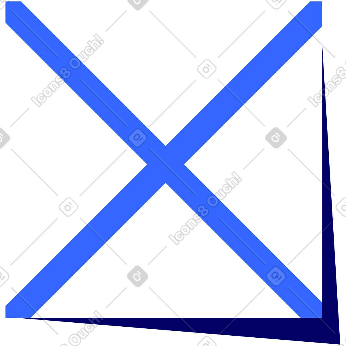 下载 Lounge 风格的 十字图标 插画，支持 PNG、SVG 格式