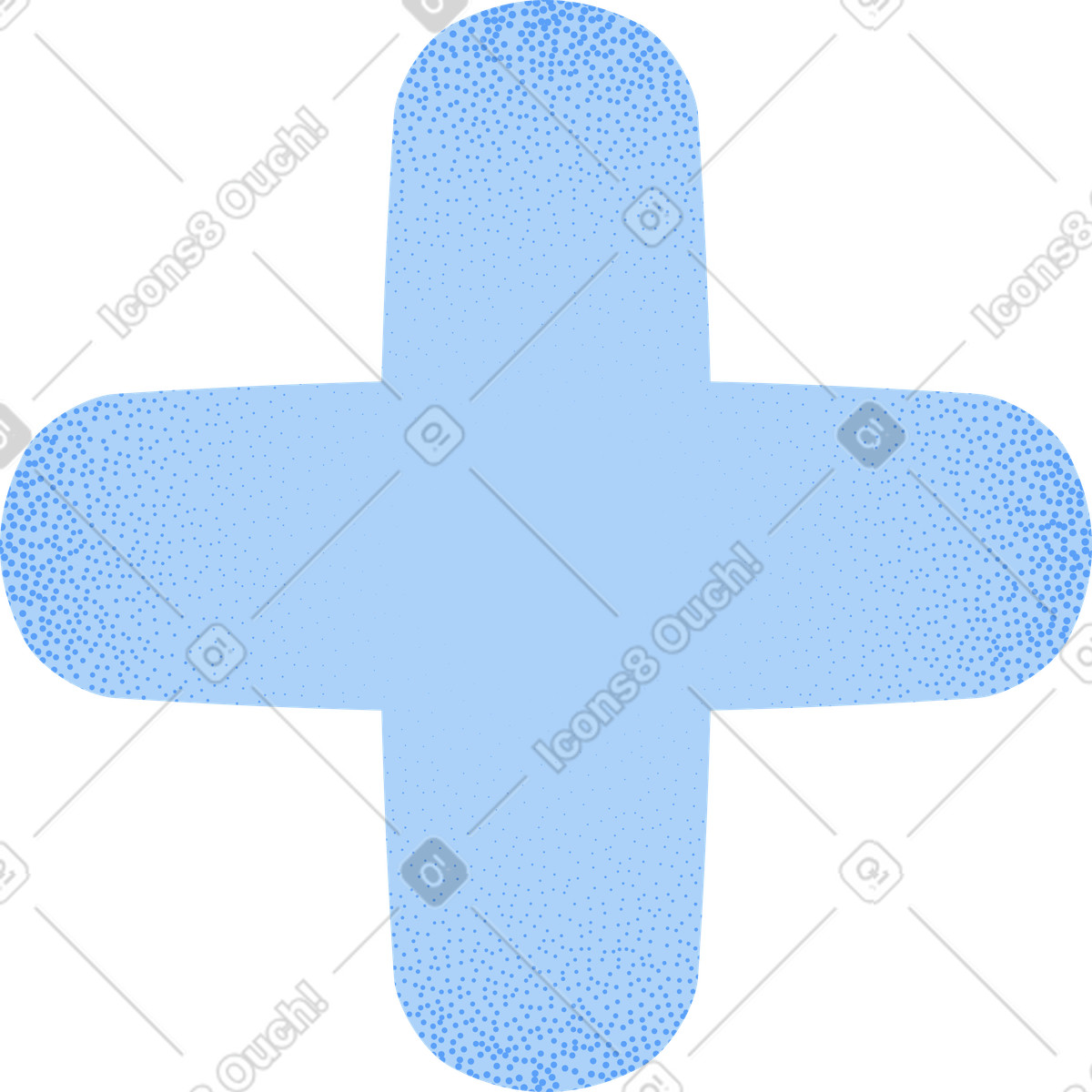 Plus symbol grain texture-Illustration im -Stil als Download in PNG, SVG