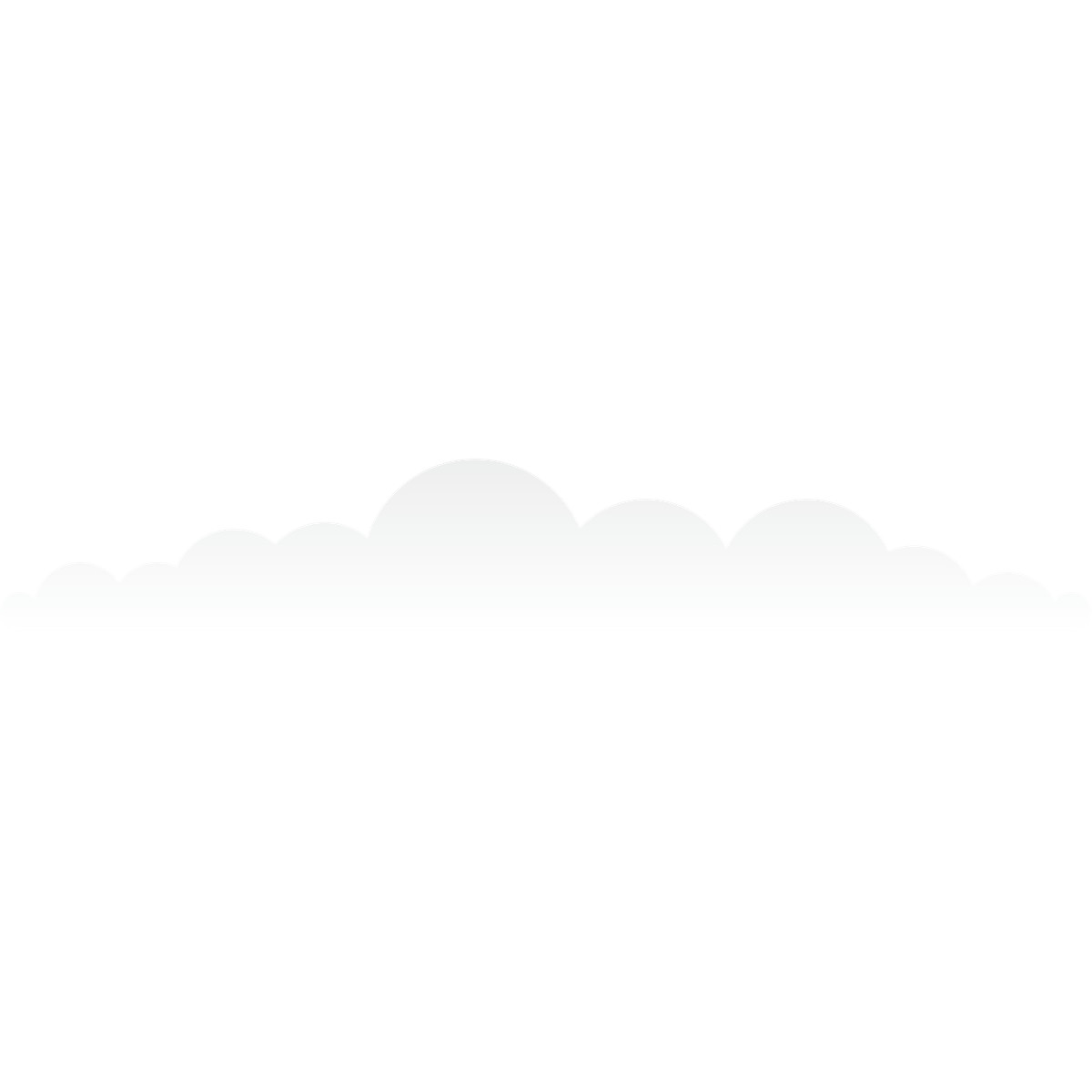 Fogg 스타일의 Cloud 일러스트레이션 PNG, SVG 다운로드