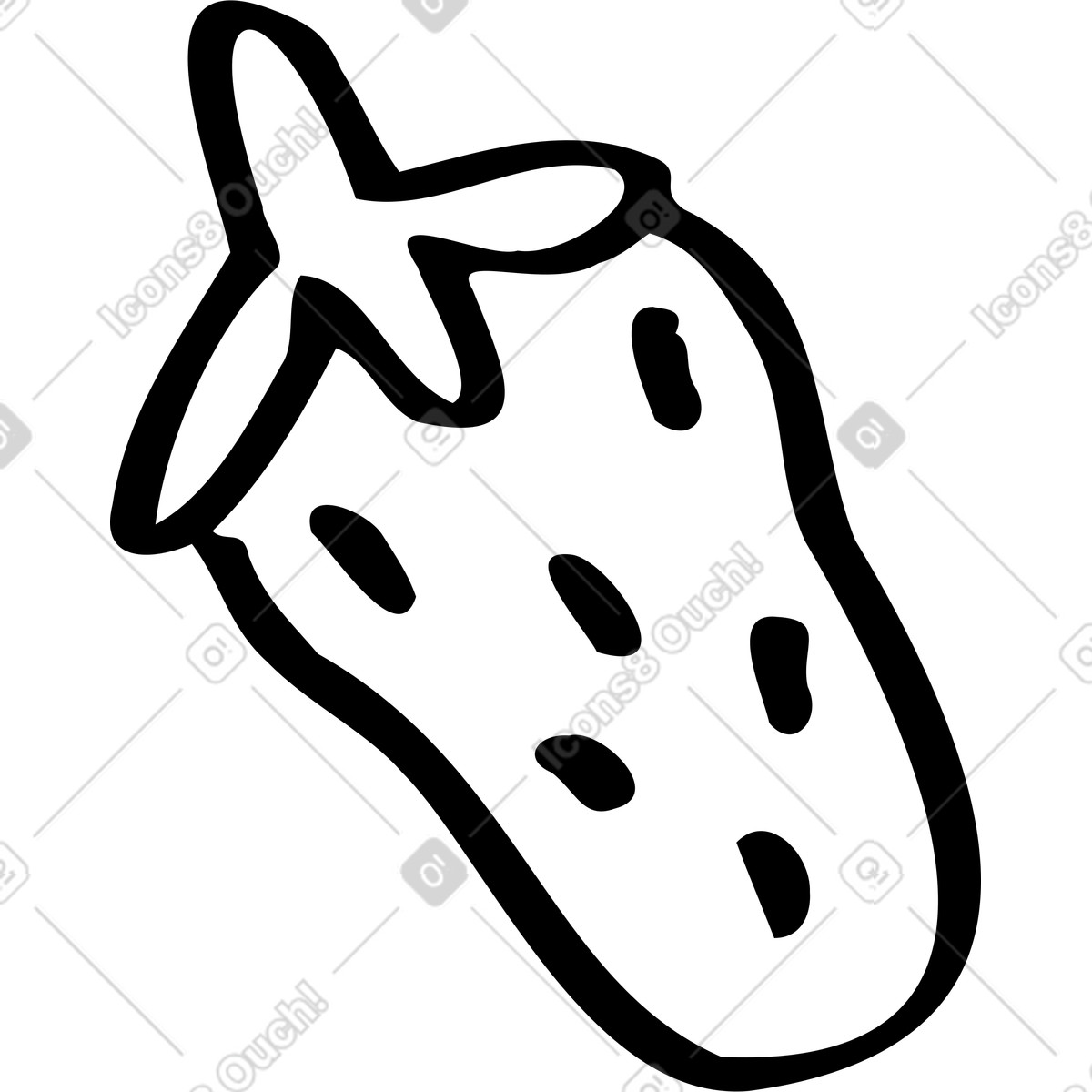 Иллюстрация Клубника в стиле Marks — скачать в форматах PNG, SVG