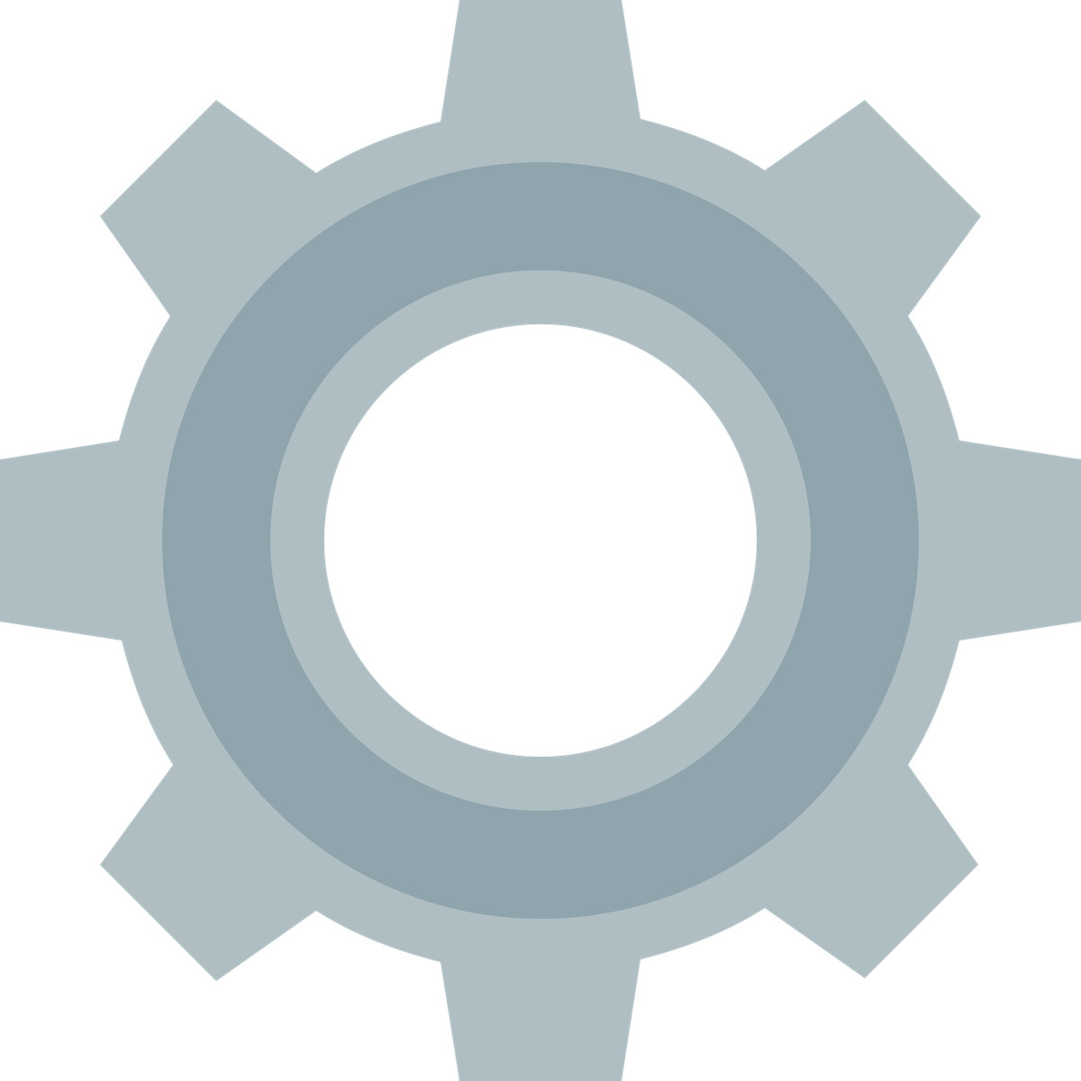 Ilustração de Grey mechanical cog for engineering and machinery em no estilo Fogg para baixar em PNG, SVG