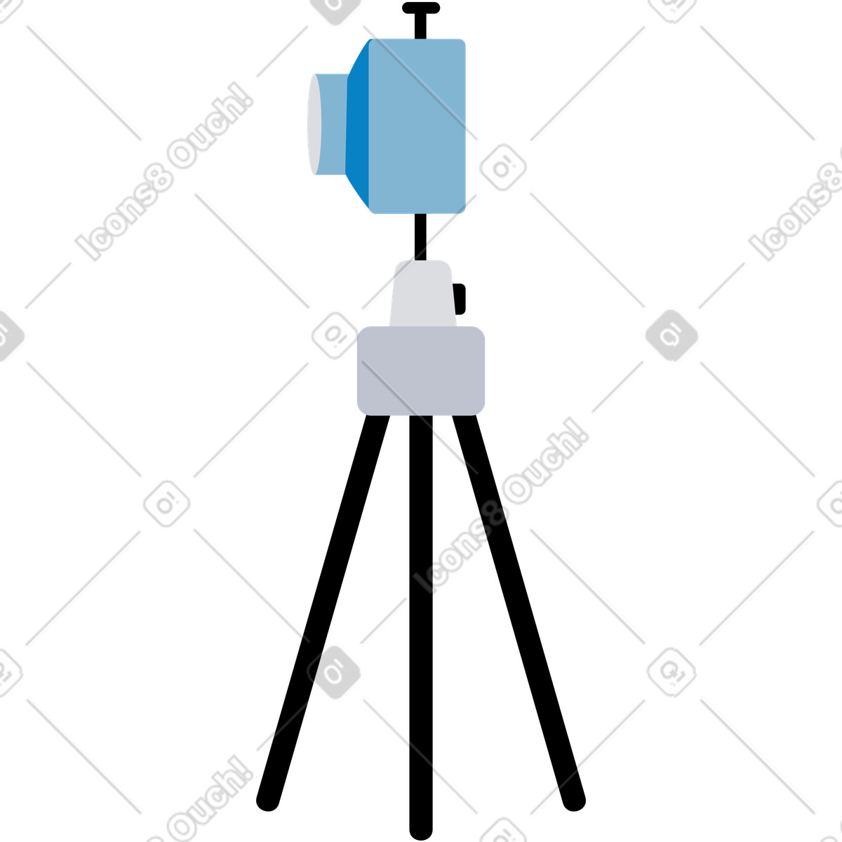 下载 Jaconda 风格的 相机 插画，支持 PNG、SVG 格式