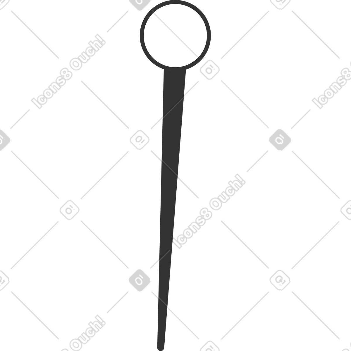 Ilustración Palanca en estilo Crayon a descargar en PNG y SVG