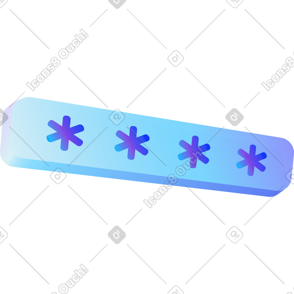 Ilustração de Código pin em no estilo Hi-tech para baixar em PNG, SVG