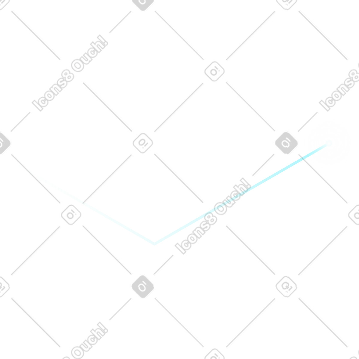 Linea traslucida con luce illustrazione in stile Quantum scarica in PNG, SVG
