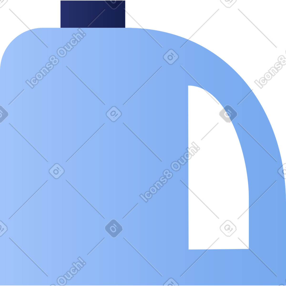 Laundry detergent-Illustration im Clip-Stil als Download in PNG, SVG