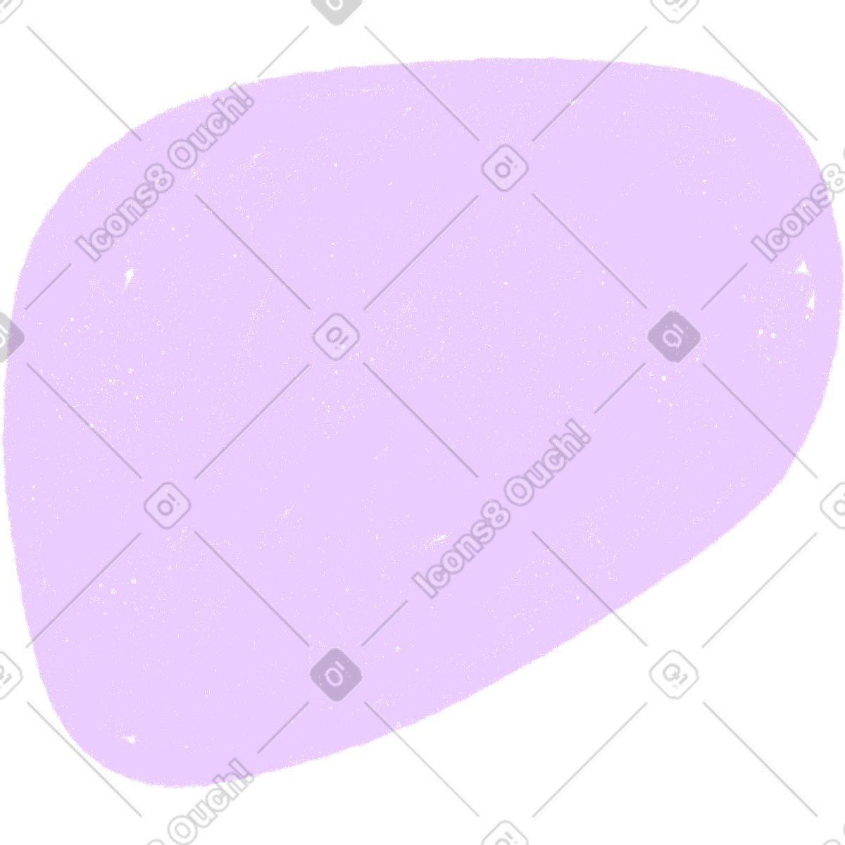 Ilustración Mancha rosa en estilo Biro a descargar en PNG y SVG