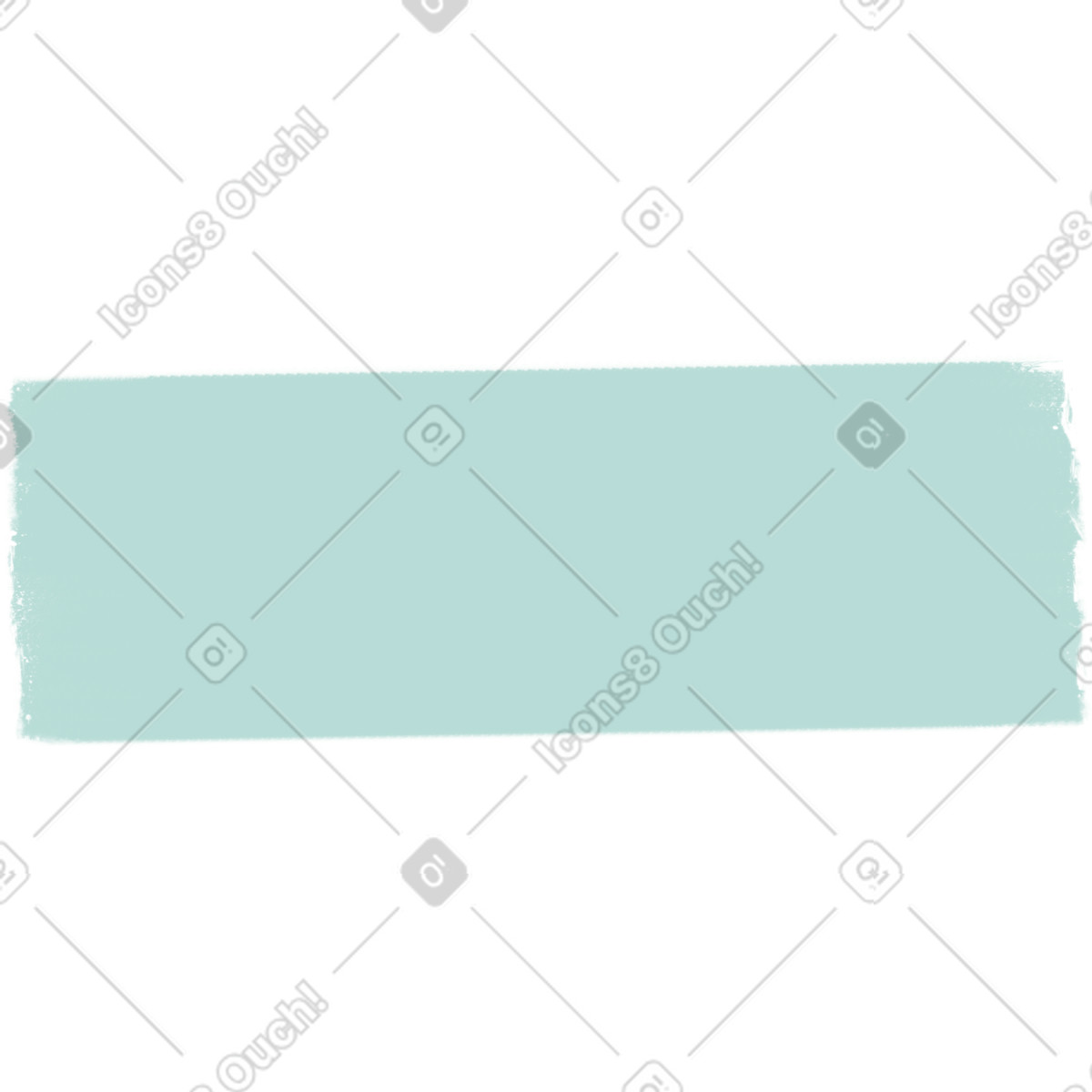 Scrapbooking スタイルの Green washi tape sticker のイラストをPNG、SVG形式でダウンロード