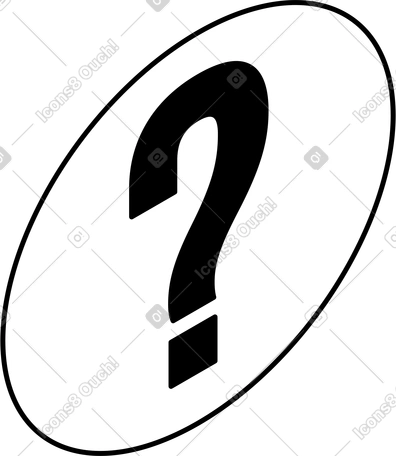 Tour avec une question PNG, SVG