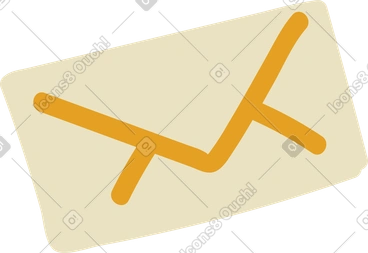 Postal envelope PNG, SVG