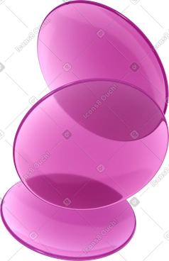 같은 색의 렌즈 3개 PNG, SVG
