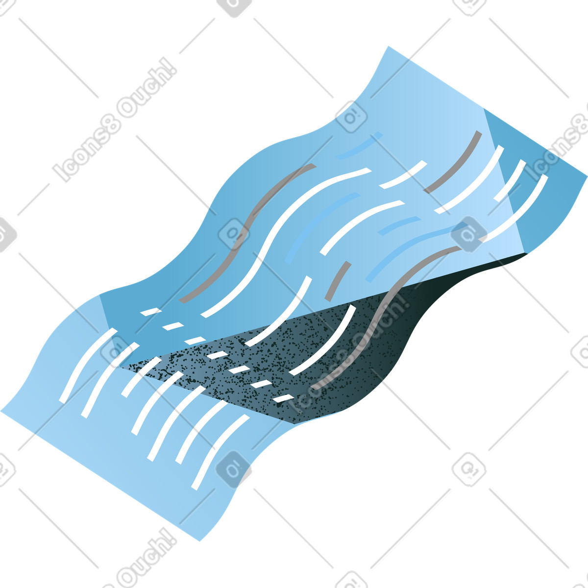Interfaccia di programmazione ondulata illustrazione in stile Concept scarica in PNG, SVG