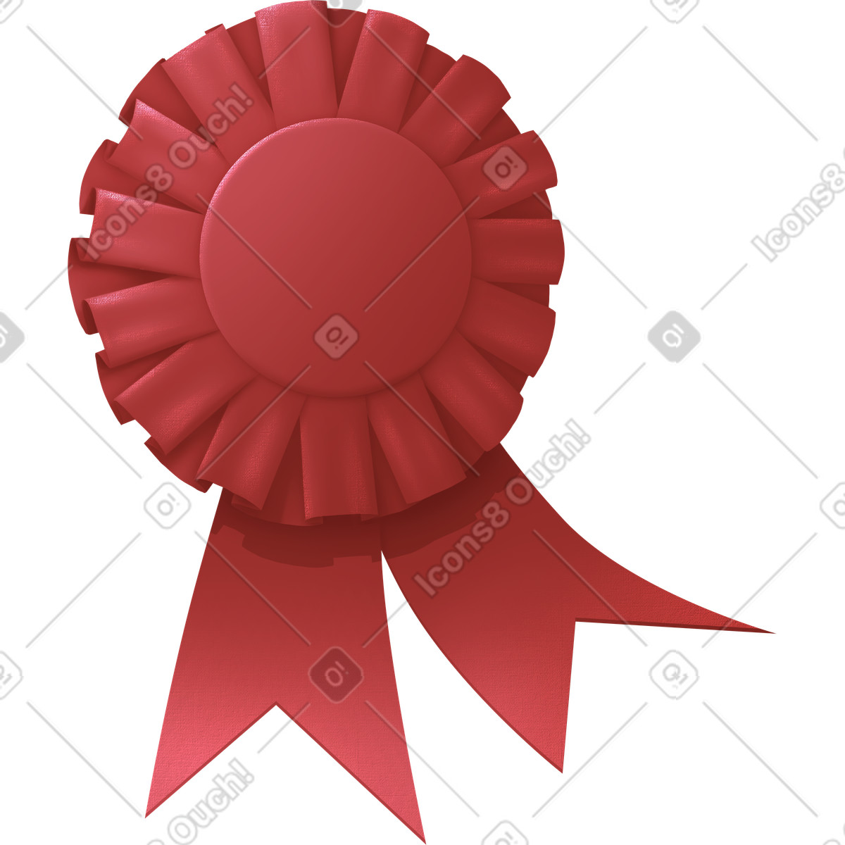 Ilustración Reward with a ribbon en estilo Props descargar en PNG y SVG