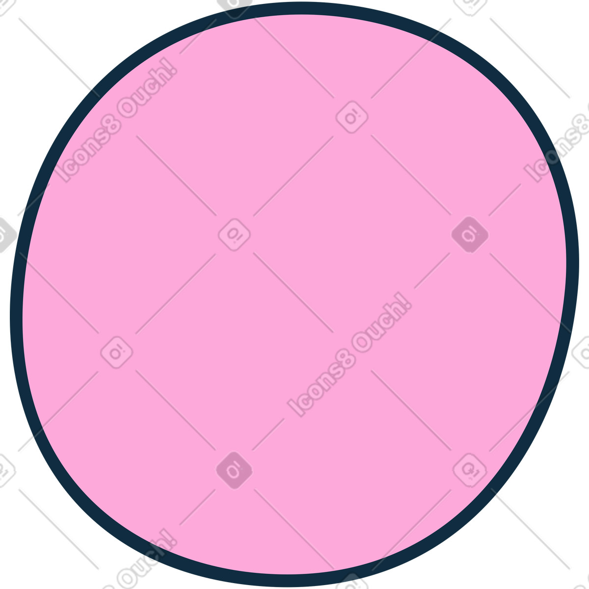 Punktsymbol-Illustration im Bubble gum-Stil als Download in PNG, SVG