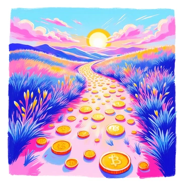 Bitcoin high contrast details