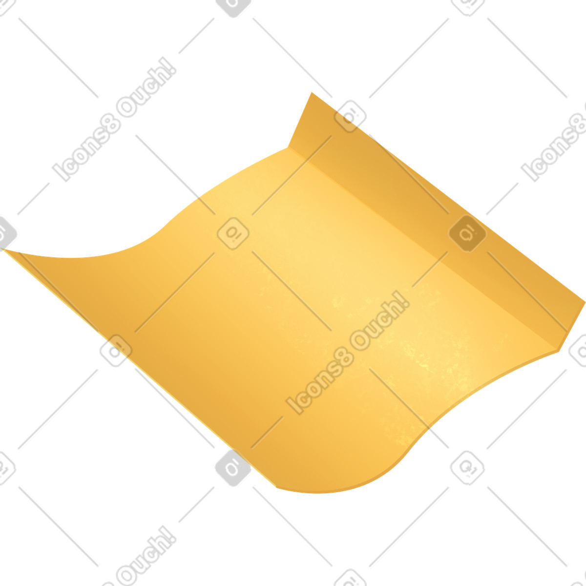 下载 Props 风格的 Yellow sticker 插画，支持 PNG、SVG 格式