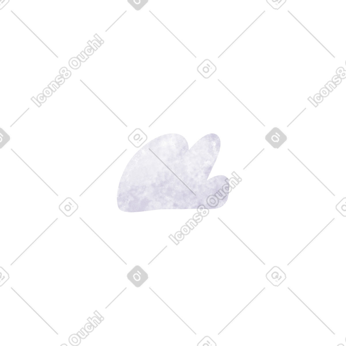 Wolke-Illustration im Family-Stil als Download in PNG, SVG