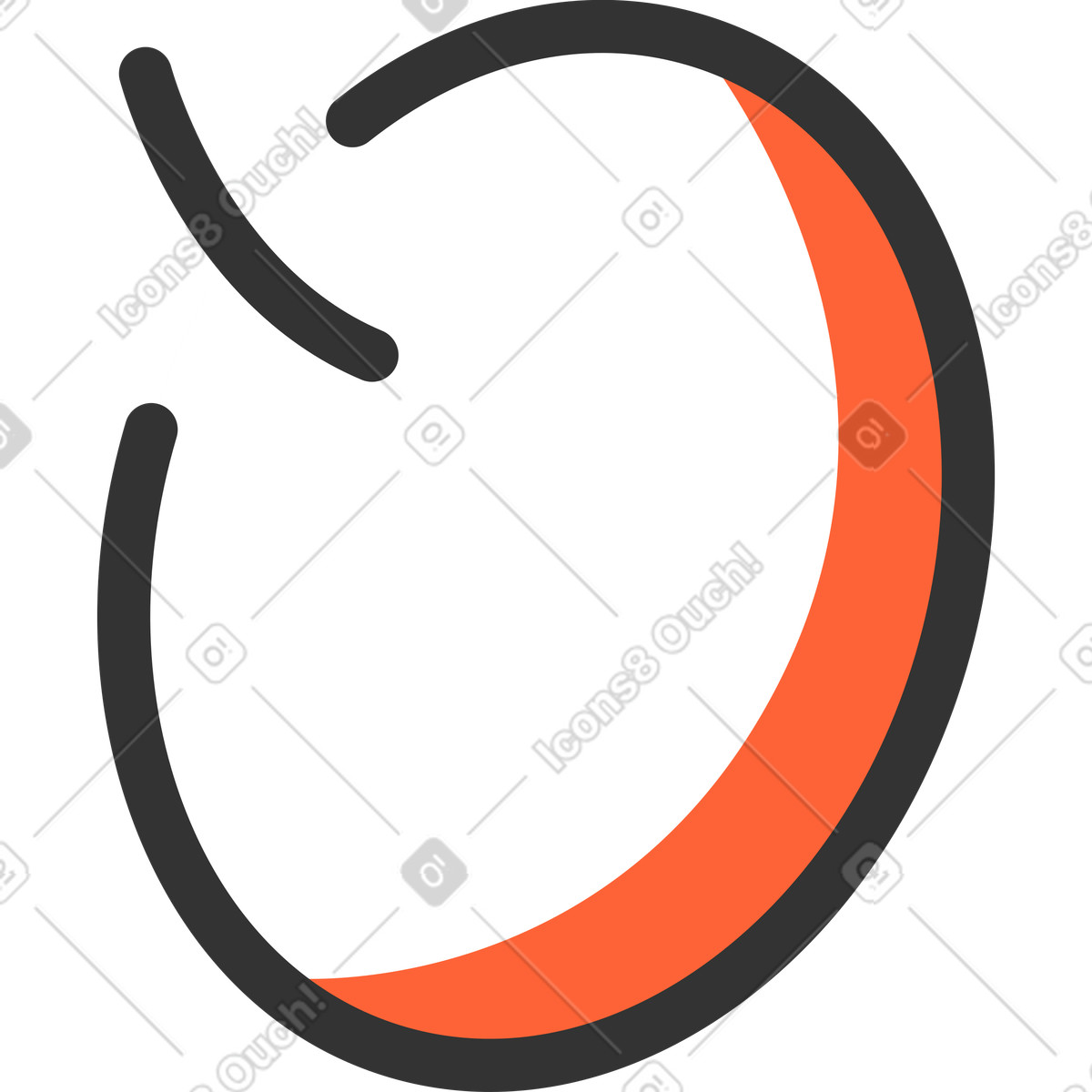 下载 Crayon 风格的 浆果 插画，支持 PNG、SVG 格式