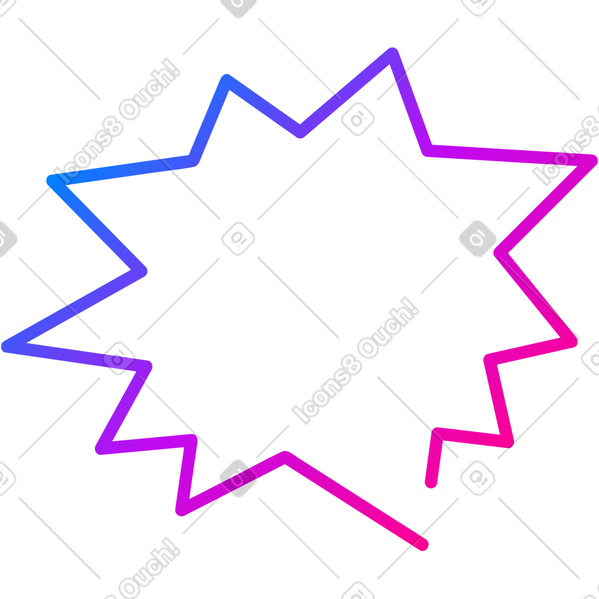Telaio illustrazione in stile Vibrant scarica in PNG, SVG